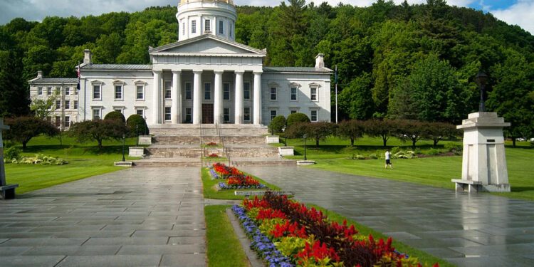 Vermont State House in Montpelier