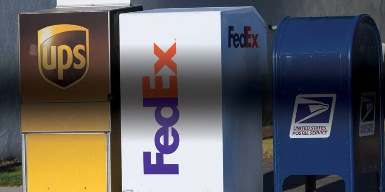 UPS vs FedEx vs United States Postal Service