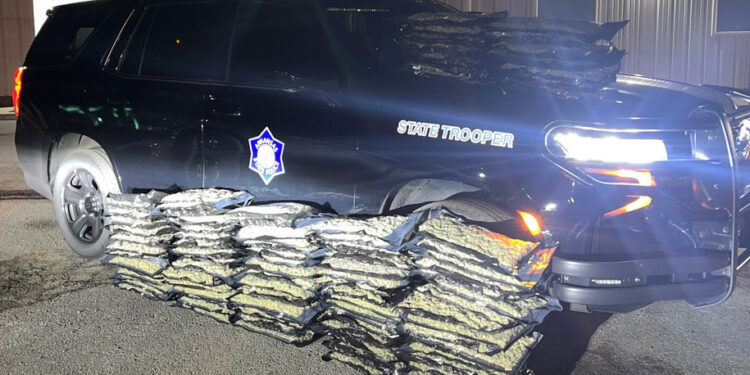 Arkansas State Police seize nearly 200 pounds