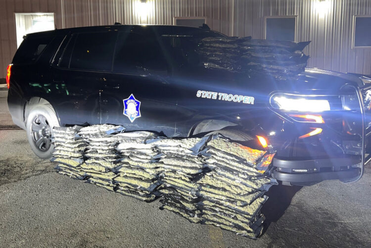 Arkansas State Police seize nearly 200 pounds