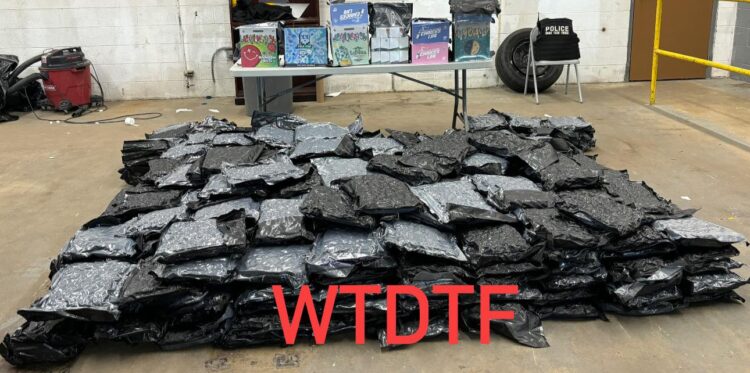 Nearly 500 pounds of marijuana found in I-40 traffic stop