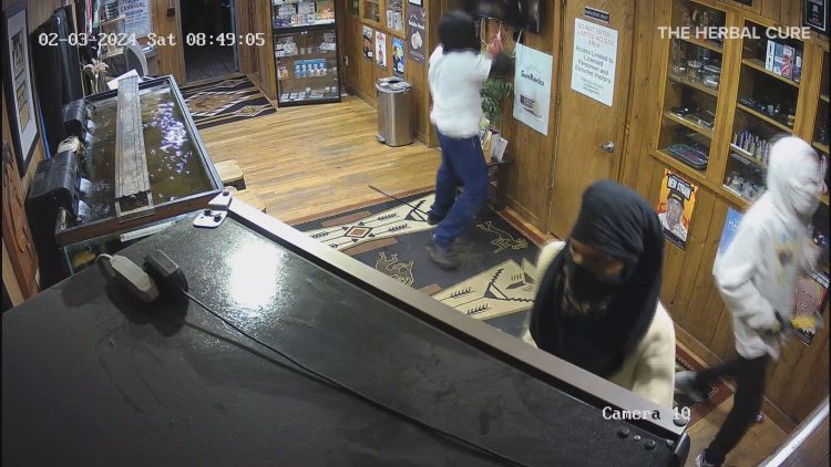 The owner of The Herbal Cure in Denver is hoping to find the people who broke in to the dispensary twice in one weekend, causing $15,000 of damage.