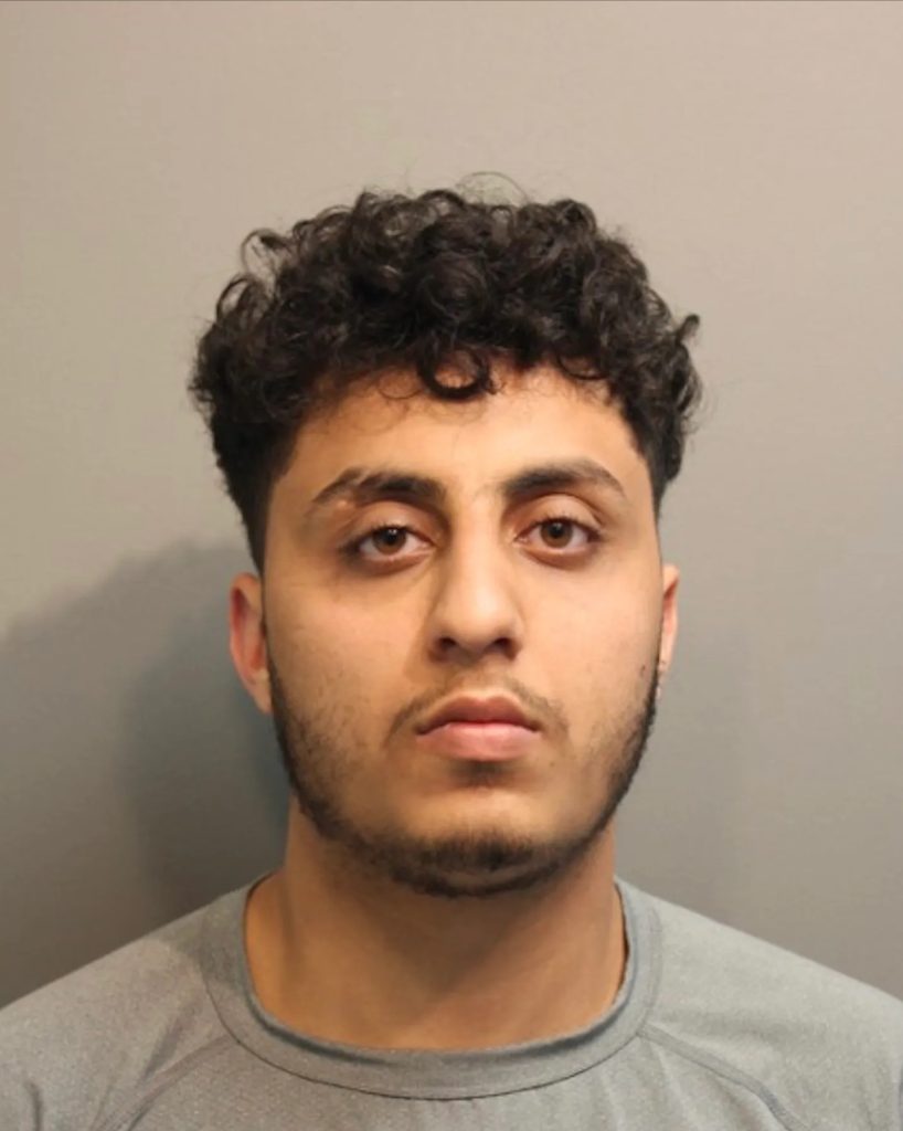 Ali Mahmood Ahmed Abdullah Ghaleb, 21, of New York, was arrested during the smoke shop raid Friday. Norwalk Police Department