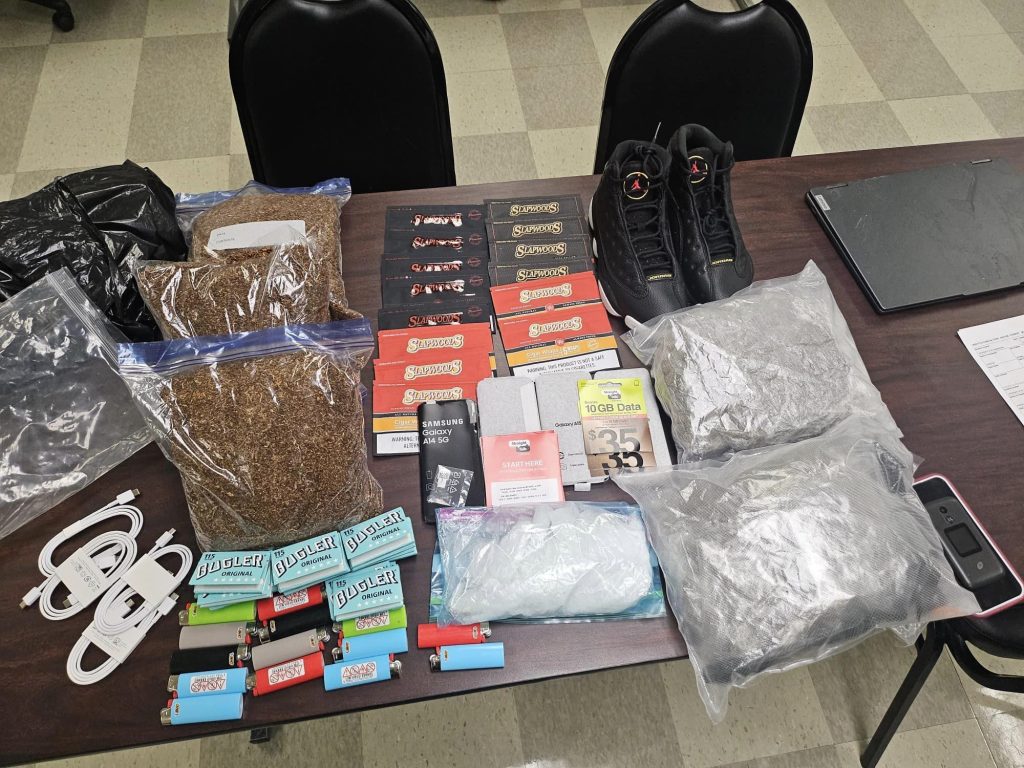 Suspected contraband. (WCSO)