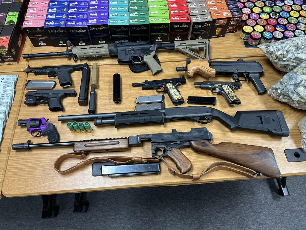 Seized Firearms