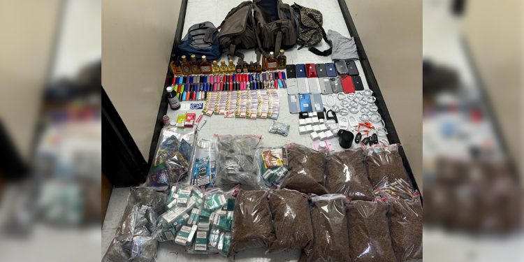 Georgia Prison Smugglers Arrested with Phones, Drugs, and Contraband Cache Near Hancock Facility