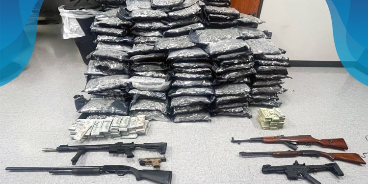 $500,000 Seized Fort Worth Police Nab Marijuana, Cash, and Guns in Drug Bust